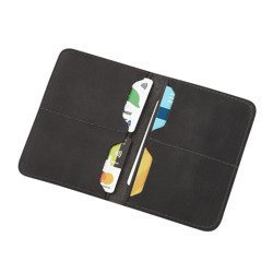 Skórzany Cienki Portfel Męski Slim Wallet Sempertus PM-09/CH