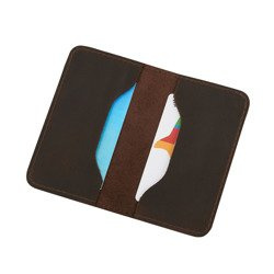 Skórzane etui na wizytówki Sempertus W-01