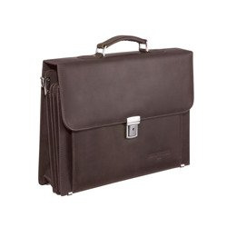 Skórzana teczka męska na laptopa i dokumenty