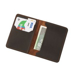 Skórzany Portfel Męski Slim Sempertus PM-07/CH